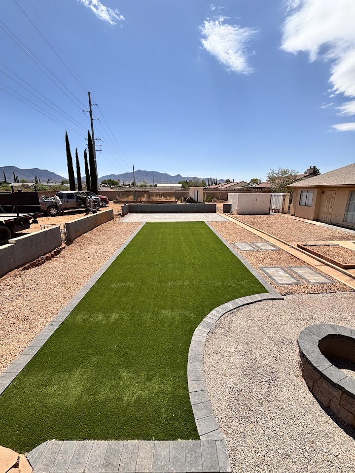 Oakswood Turf & Hardscape project